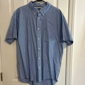 Tommy Hilfiger Blue Casual Button Down Shirt